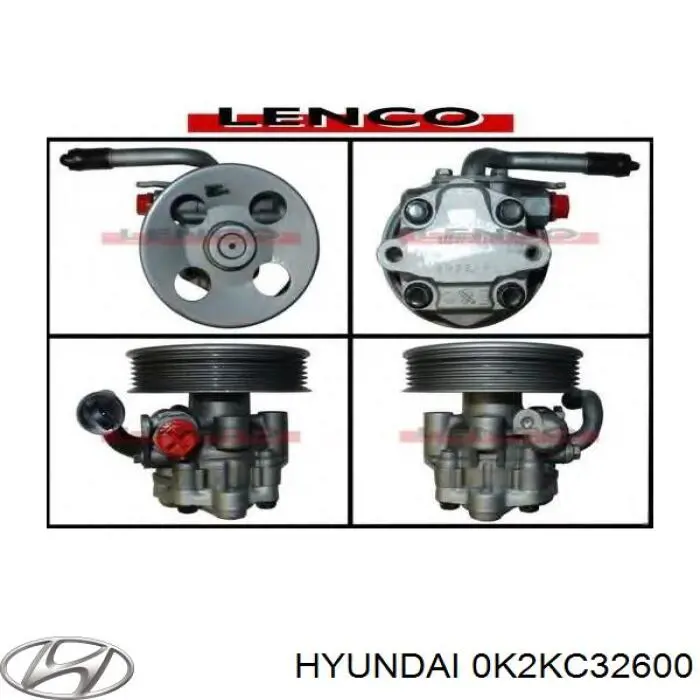 Насос ГПК Hyundai/Kia 0K2KC32600 ціна, від 28.22 USD