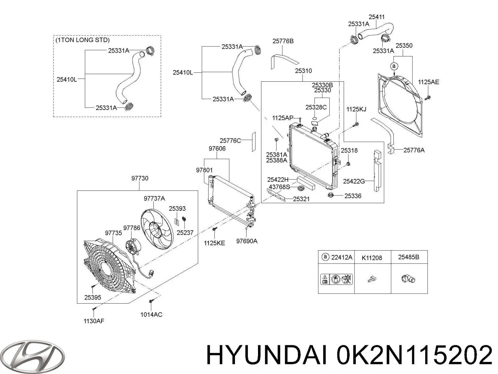  0K2N115202 Honda