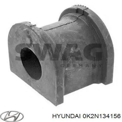 Подушка стабілізатора Hyundai/Kia 0K2N134156 ціна, від 1.27 USD