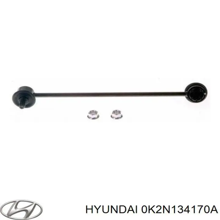 0K2N134170A Hyundai/Kia стійка стабілізатора переднього, ліва