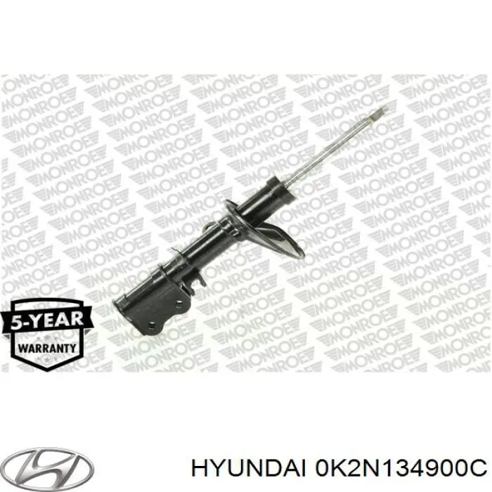 Купити 0K2N134900C Hyundai/Kia Амортизатора передній лівий