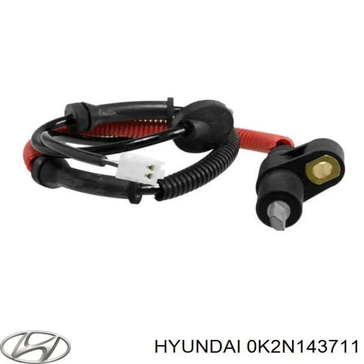 0K2N143711 Hyundai/Kia датчик абс (abs задній)