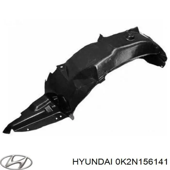 Підкрилок переднього крила, лівий Hyundai/Kia 0K2N156141 ціна, від 12.71 USD