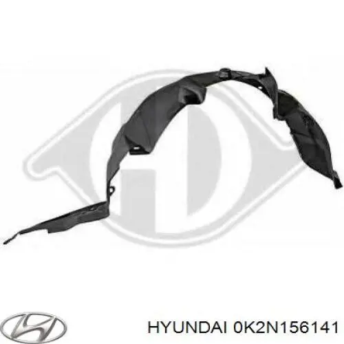 Купити 0K2N156141 Hyundai/Kia Підкрилок передній лівий