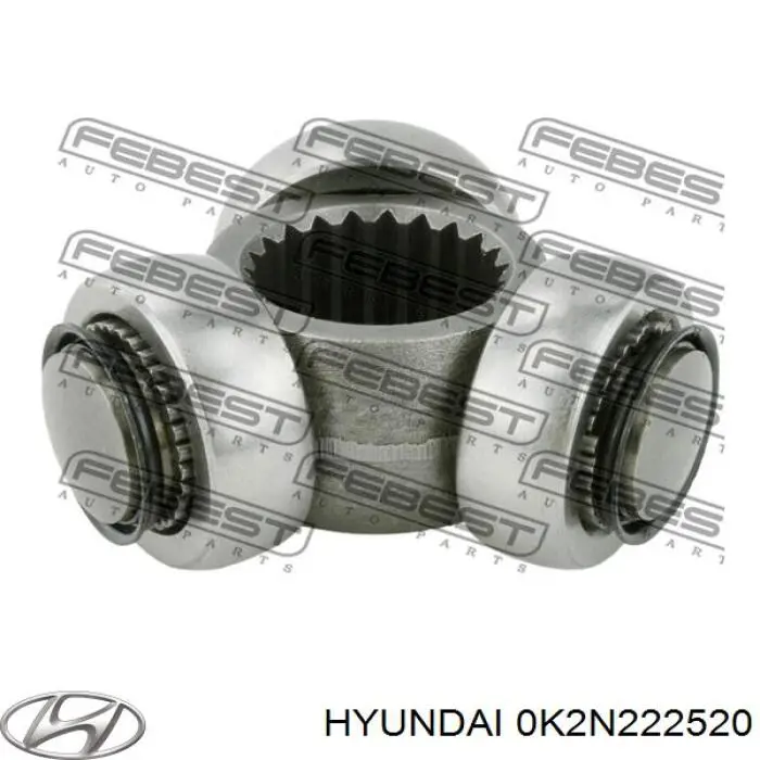 Купити 0K2N222520 Hyundai/Kia Граната внутрішня, передня, ліва