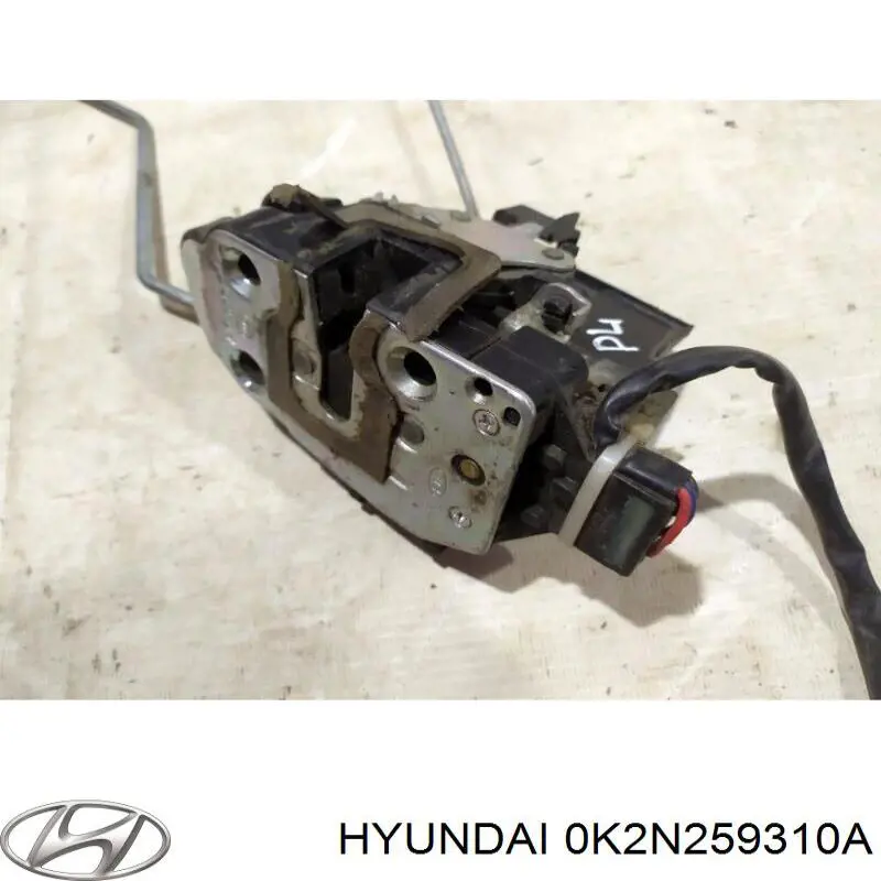 Замок передньої двері, лівої Hyundai/Kia 0K2N259310A ціна, від 177.60 USD