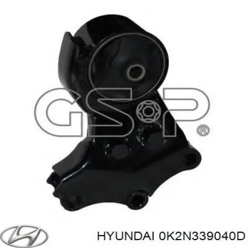 Подушка (опора) двигуна, задня 0K2N339040D Hyundai/Kia