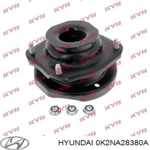 Купити 0K2NA28380A Hyundai/Kia Опора амортизатора заднього, правого