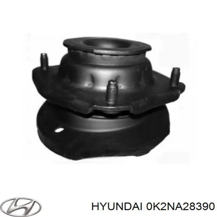 Купити 0K2NA28390 Hyundai/Kia Опора амортизатора заднього, лівого