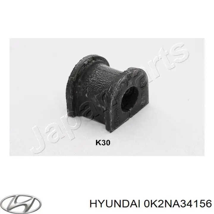 Купити 0K2NA34156 Hyundai/Kia Подушка стабілізатора передня