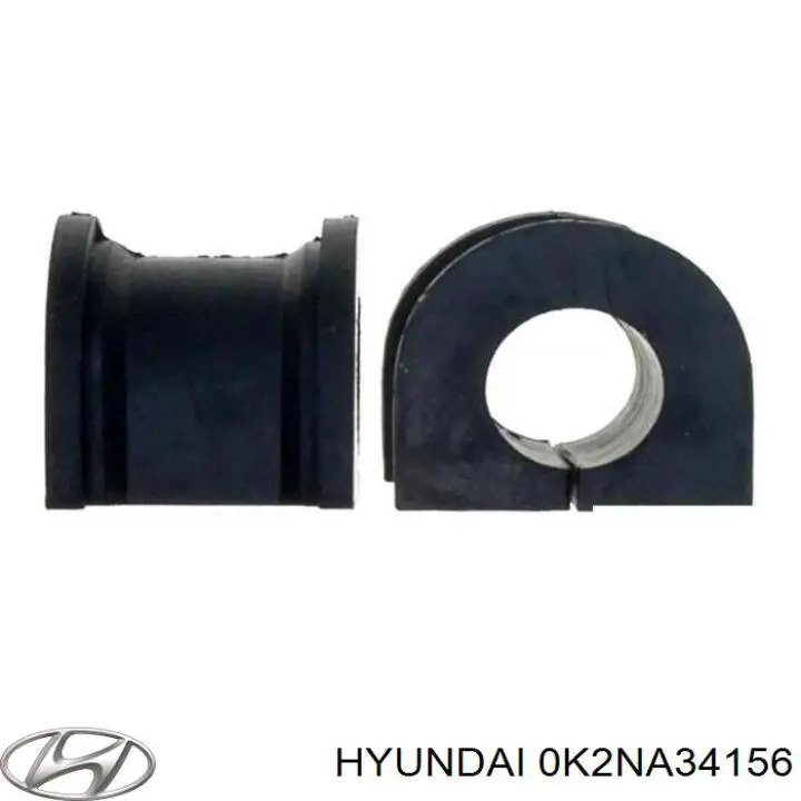 Втулка переднего стабилизатора HYUNDAI 0K2NA34156