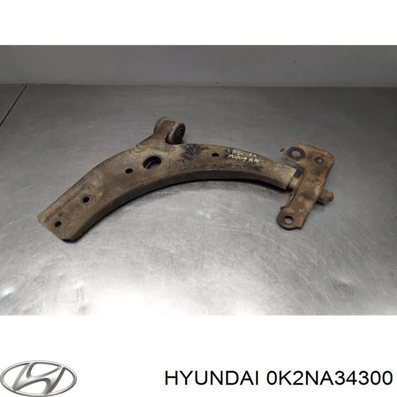 Важіль передньої підвіски нижній, правий Hyundai/Kia 0K2NA34300 ціна, від 39.68 USD