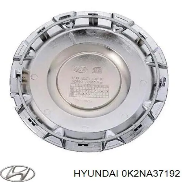 Купити 0K2NA37192 Hyundai/Kia Автомобільні ковпаки