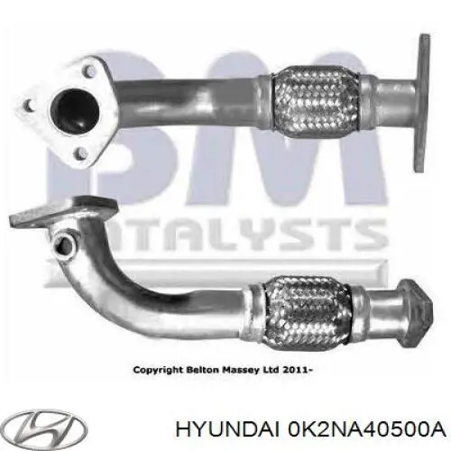 Купити 4774 Polmostrow Труба приймальна (штани) глушника, передня