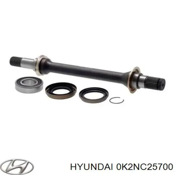 Купити 0K2NC25700 Hyundai/Kia Приводний вал проміжний