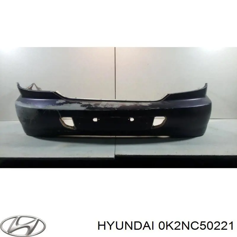 0K2NC50221 Hyundai/Kia бампер задній