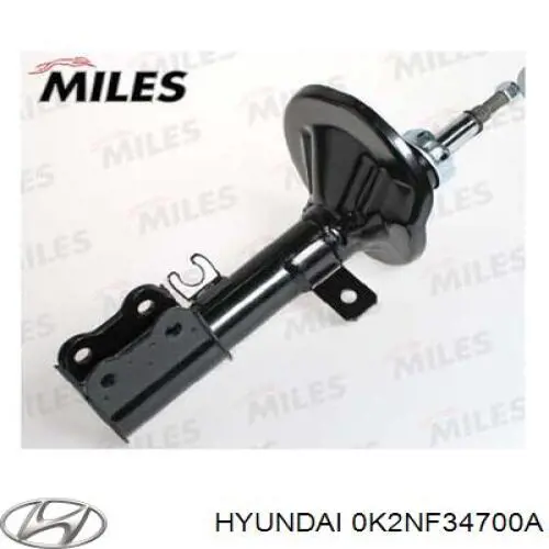 Купити 0K2NF34700A Hyundai/Kia Амортизатор передній, правий