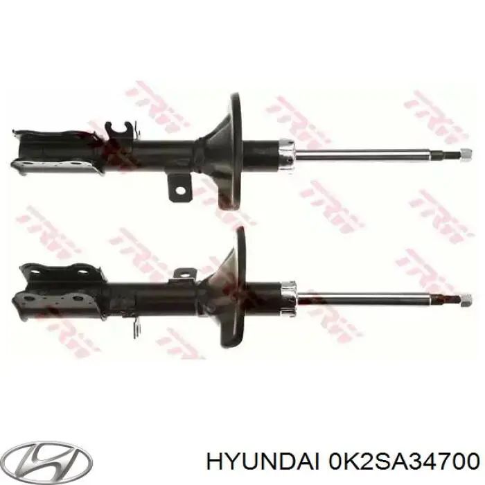 0K2SA34700 Hyundai/Kia Амортизатор передньої підвіски