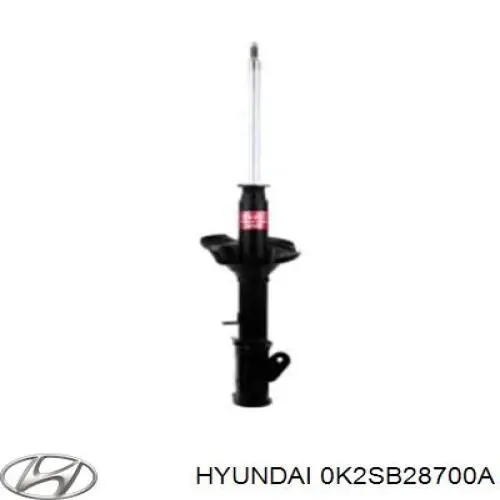 Амортизатор задній, правий Hyundai/Kia 0K2SB28700A ціна, від 25.92 USD