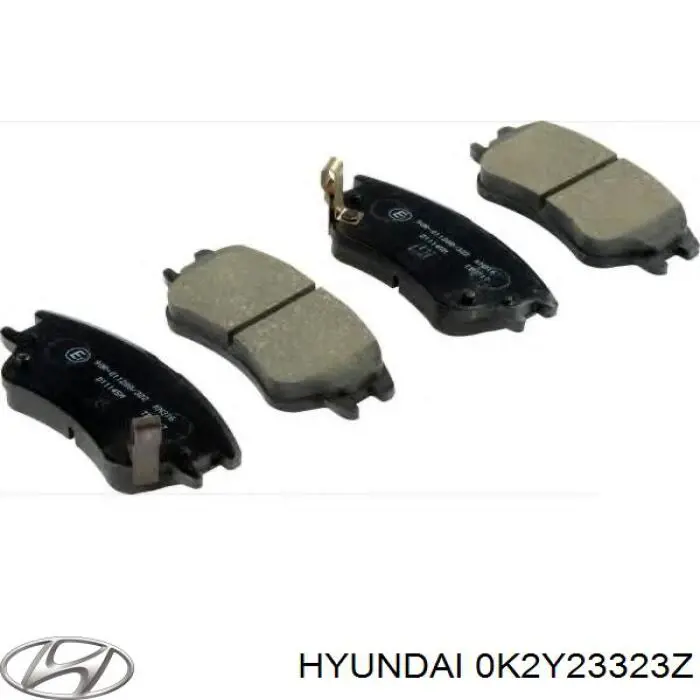Задні гальмівні колодки Hyundai/Kia 0K2Y23323Z ціна, від 10.57 USD