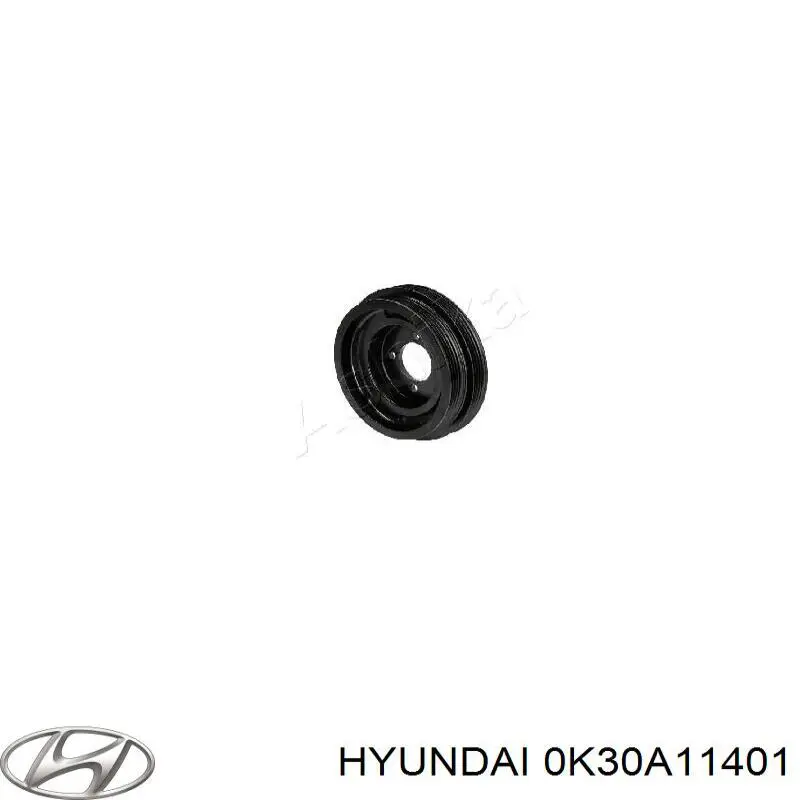 Купити 0K21A11401A Hyundai/Kia Шків колінчастого вала