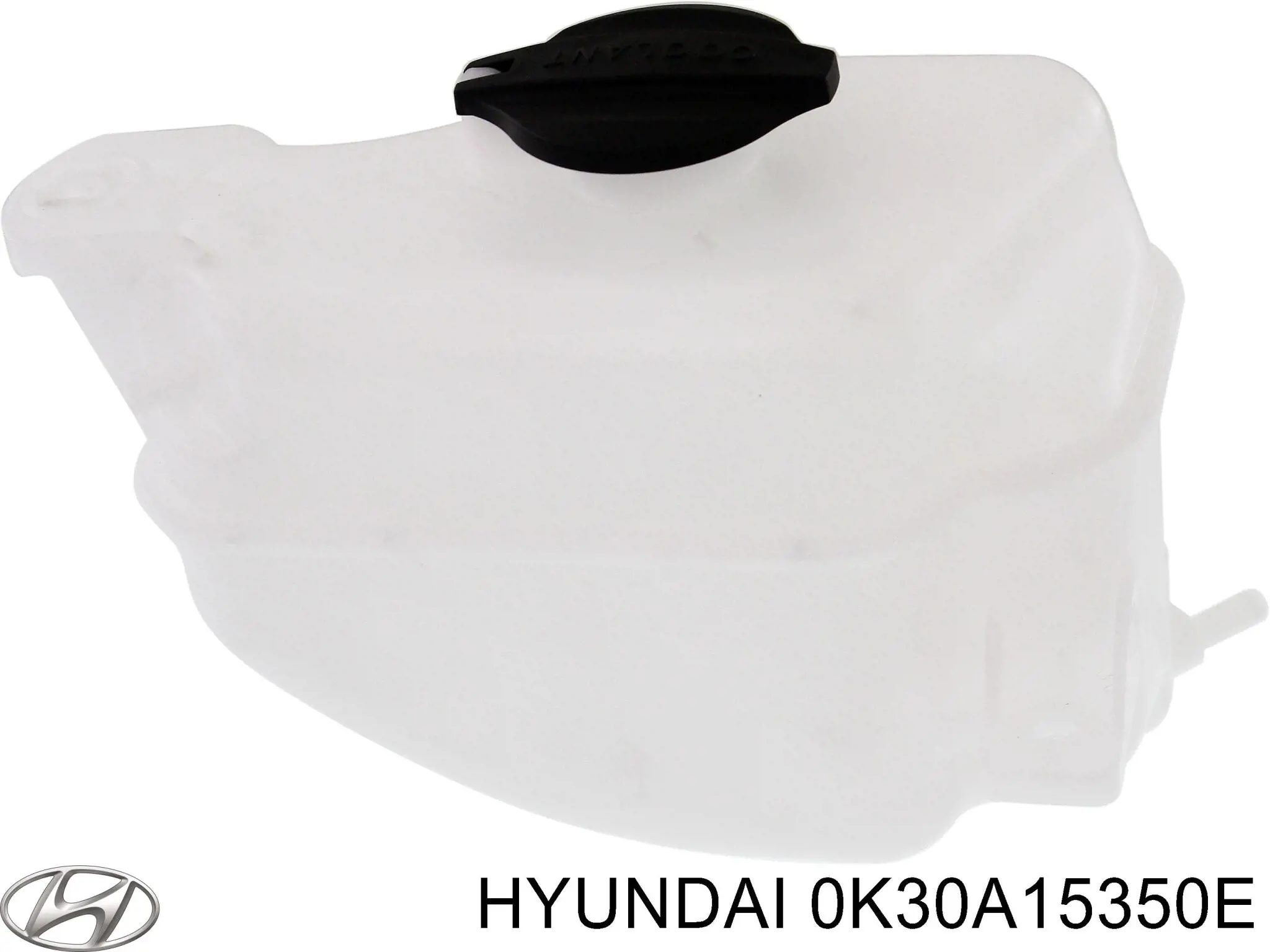 Бачок системи охолодження двигуна розширювальний Hyundai/Kia 0K30A15350E ціна, від 21.62 USD