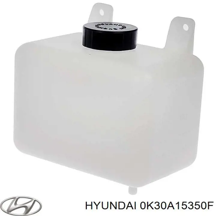 Бачок системи охолодження двигуна розширювальний Hyundai/Kia 0K30A15350F ціна, від 9.35 USD