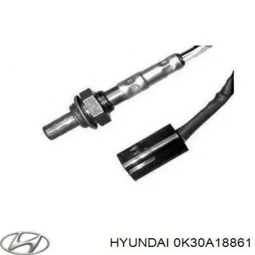 Лямбдазонд, датчик кисню до каталізатора 0K30A18861 Hyundai/Kia