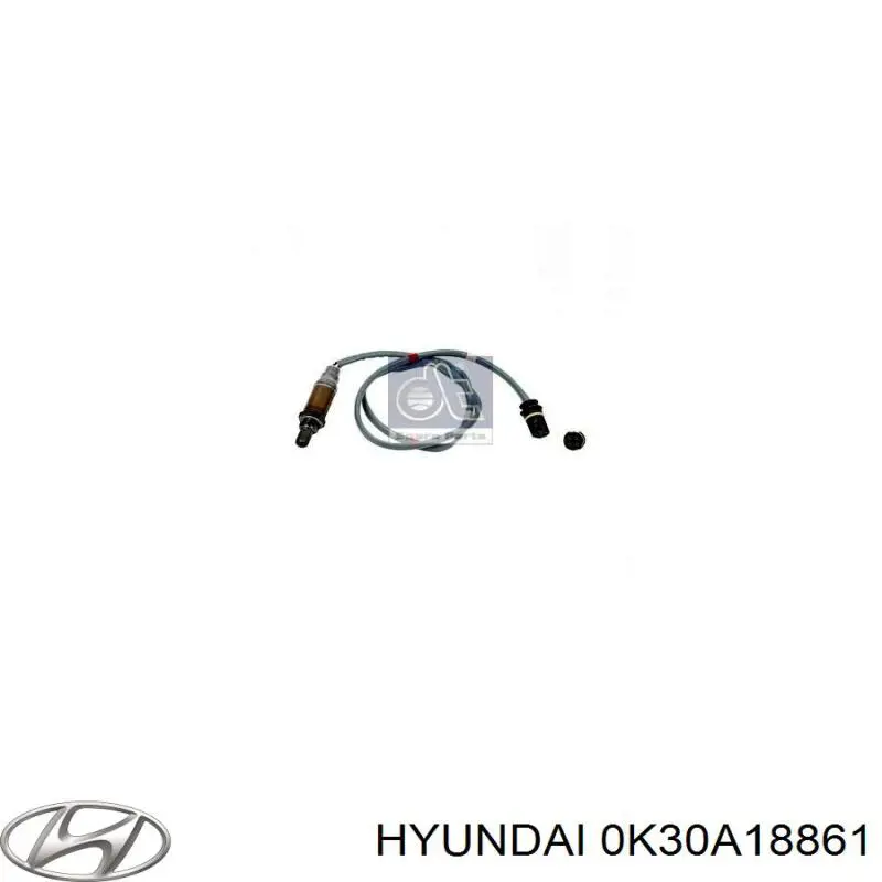 Лямбдазонд, датчик кисню до каталізатора Hyundai/Kia 0K30A18861 ціна, від 34.12 USD