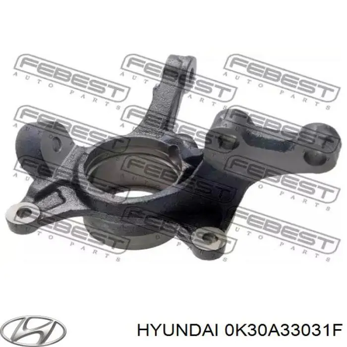 Купити 0K30A33031F Hyundai/Kia Цапфа поворотного кулака