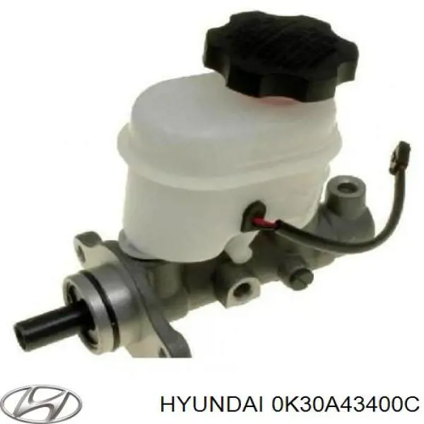 0K30A43400C Hyundai/Kia циліндр гальмівний, головний