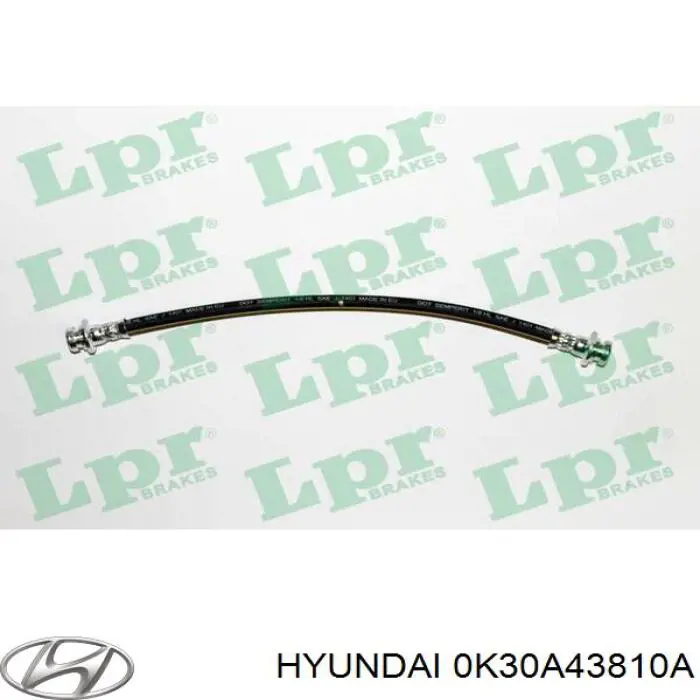 Купити 0K30A43810A Hyundai/Kia Шланг гальмівний задній