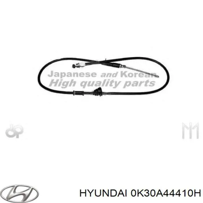 0K30A44410H Hyundai/Kia трос ручного гальма задній, правий