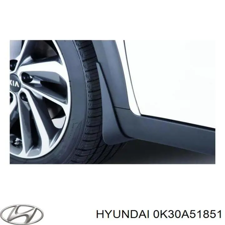 Купити 0K30A51851 Hyundai/Kia Бризковики передній, правий