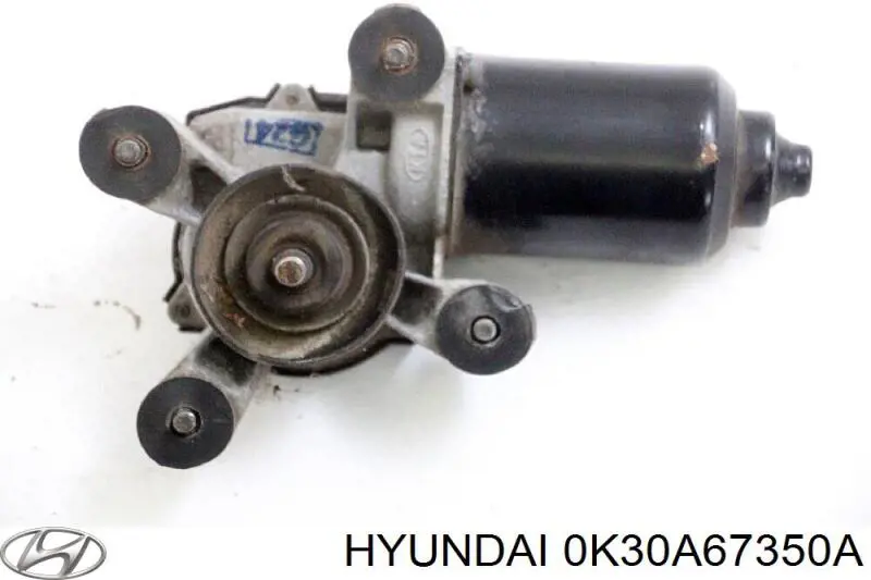 Мотор склоочисника передній 0K30A67350A HYUNDAI