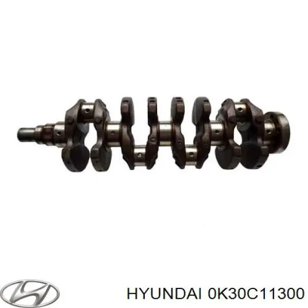 0K30C11300 Hyundai/Kia колінвал двигуна