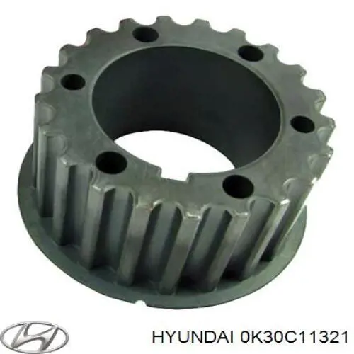 0K30C11321 Hyundai/Kia Зірка кщленвала вала