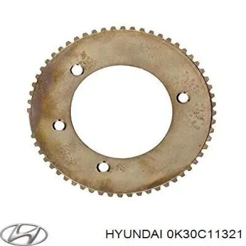 Зірочка приводу коленвала двигуна Hyundai/Kia 0K30C11321 ціна, від 135.52 USD