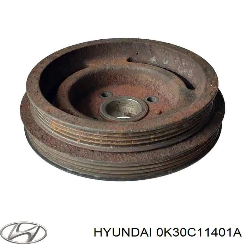 Демпферний шків колінвала Hyundai/Kia K30C11401A