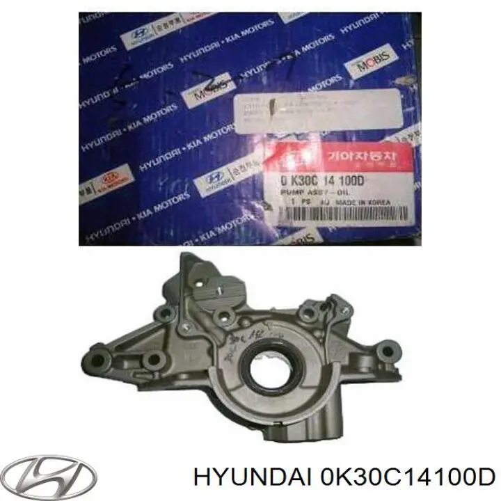 Купити 0K30C14100D Hyundai/Kia Насос маслозакачуючий