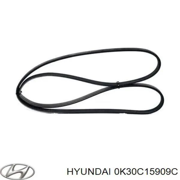 Клиновий ремінь Hyundai/Kia 0K30C15909C ціна, від 6.40 USD