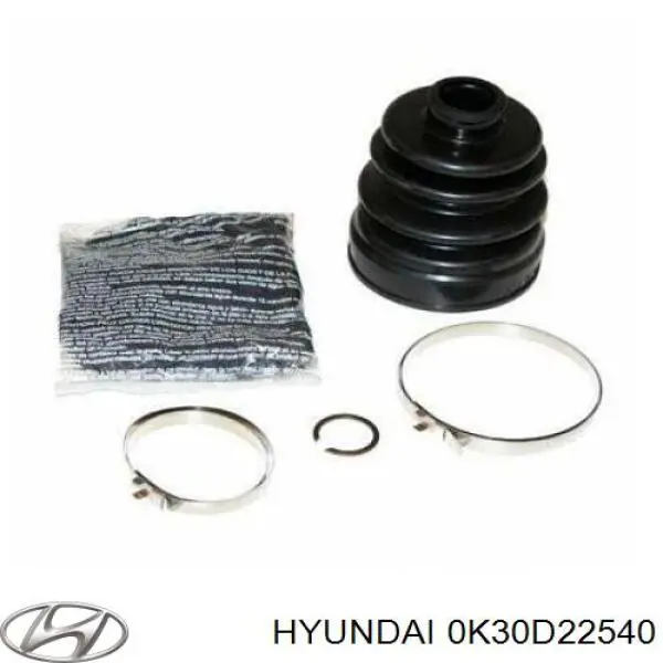 Пильник гранати внутрішній, передній півосі Hyundai/Kia 0K30D22540 ціна, від 4.45 USD