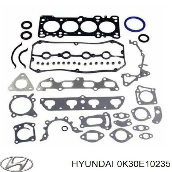 0K30E10235 Hyundai/Kia прокладка клапанної кришки двигуна