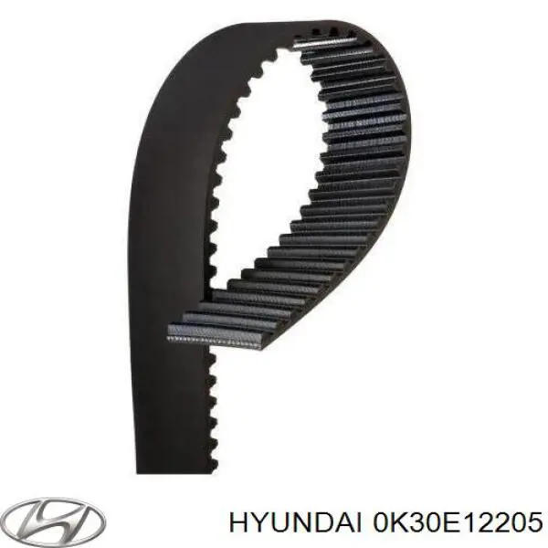 0K30E12205 Hyundai/Kia Ремінь двигуна