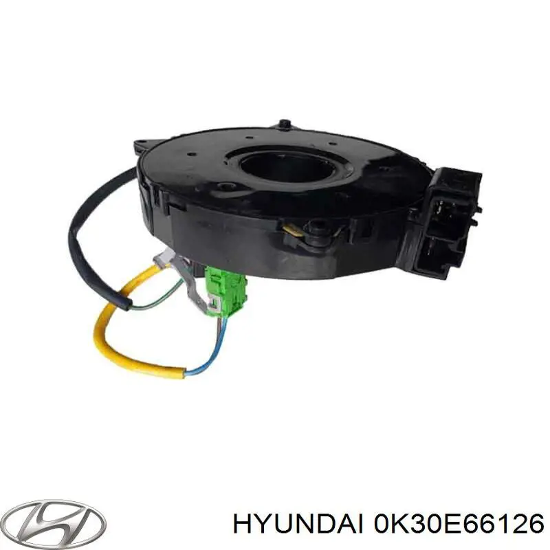 Кільце контактне, шлейф руля 0K30E66126 Hyundai/Kia