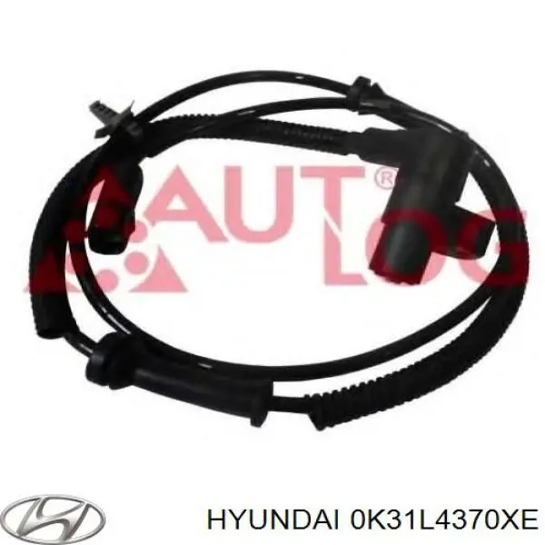 0K31L4370XE Hyundai/Kia датчик абс (abs передній, правий)