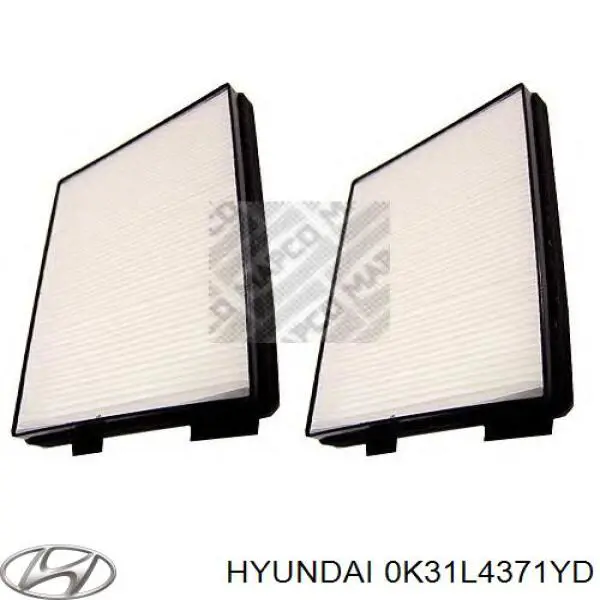 0K31L4371YD Hyundai/Kia датчик абс (abs задній, правий)