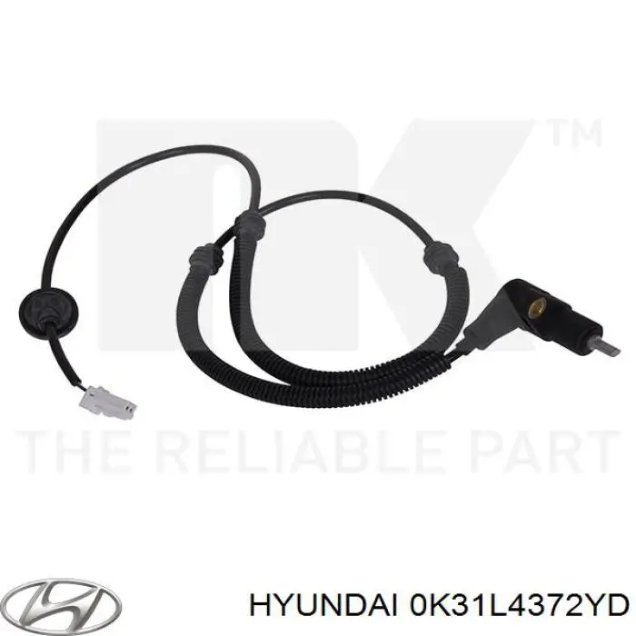 0K31L4372YD Hyundai/Kia датчик абс (abs задній, лівий)