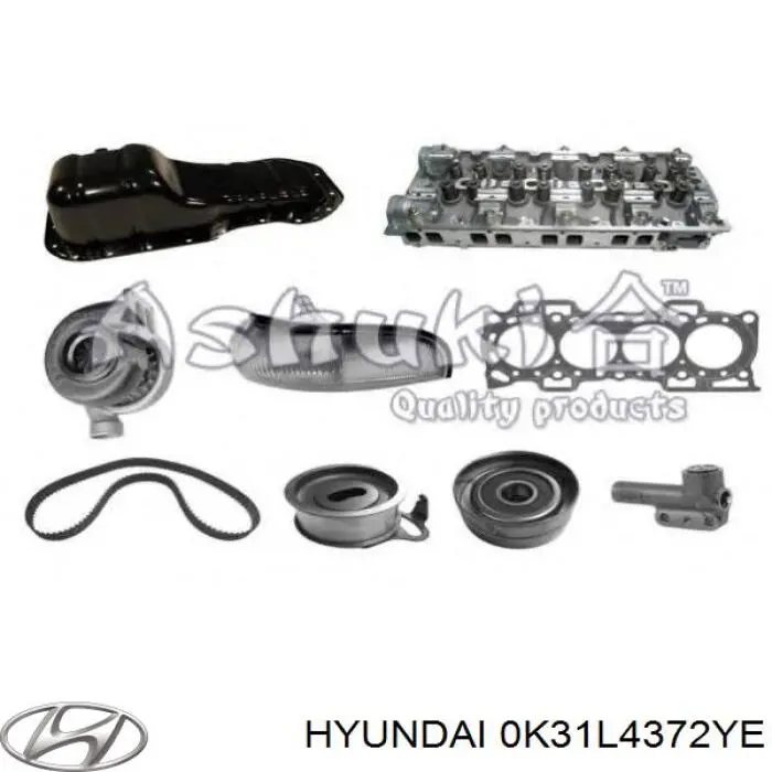 Купити 0K31L4372YE Hyundai/Kia Датчик АБС (ABS) задній, лівий