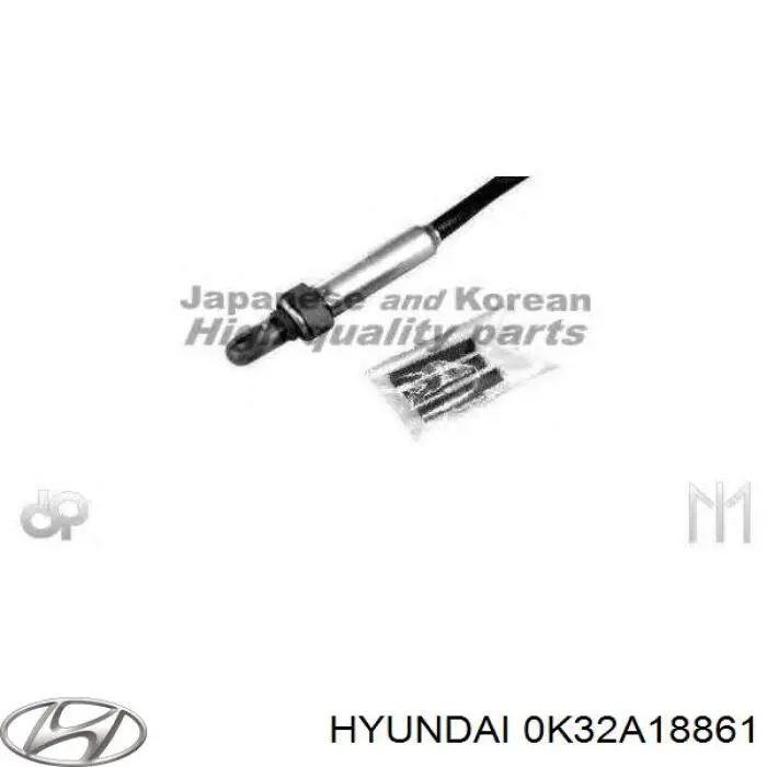 Лямбдазонд, датчик кисню до каталізатора 0K32A18861 Hyundai/Kia
